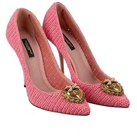 dolce gabbana pumps herz nieten|Dolce & Gabbana pumps.